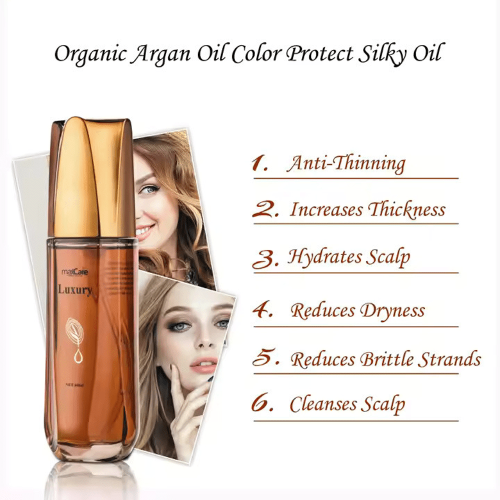 MaxCare - Luxury Argan Oil Hair Serum - Hair Serum - MaxCare Shop