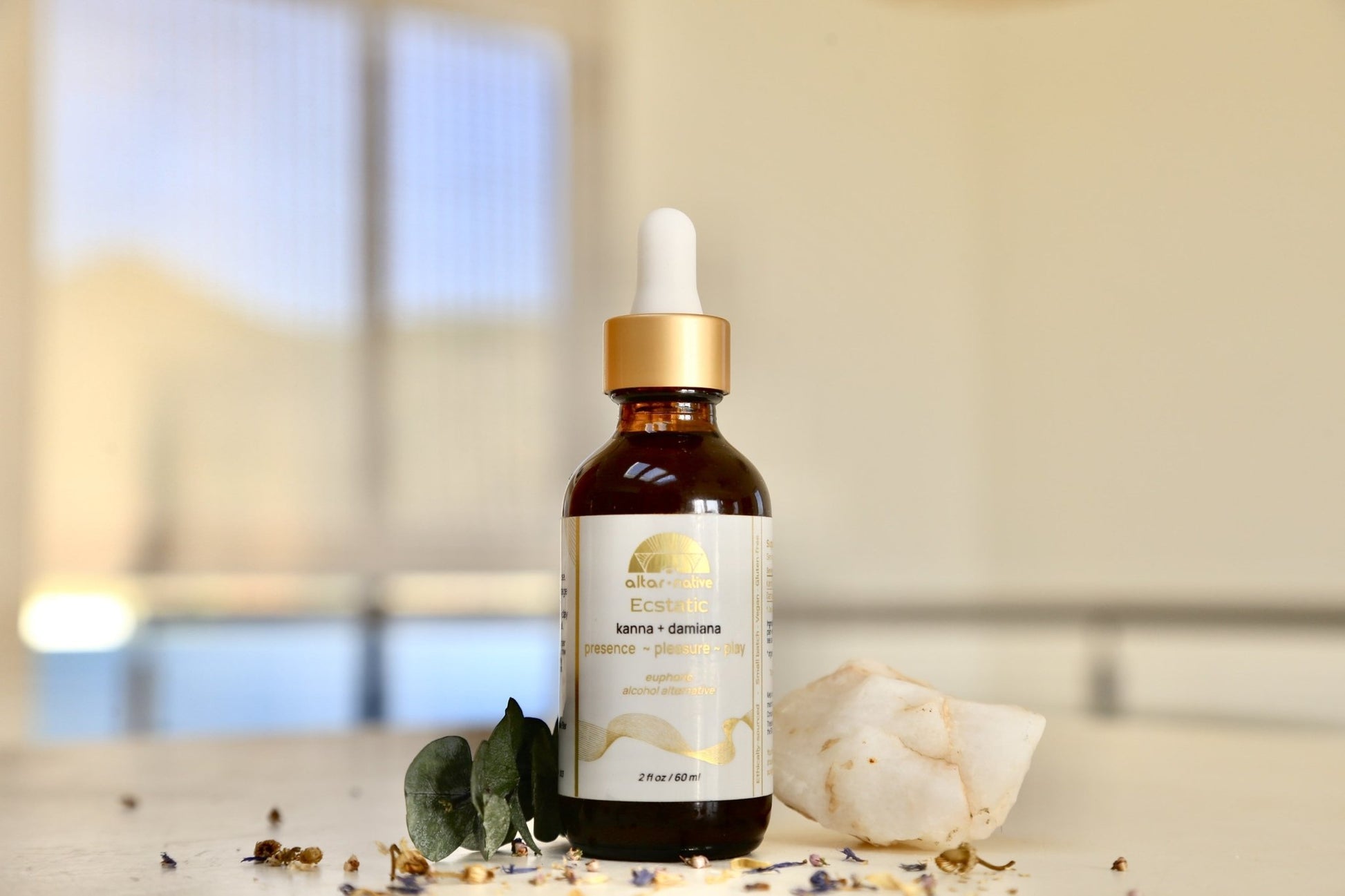 Altar Native - Ecstatic ⟡ Kanna & Damiana Drops - Tincture - MaxCare Shop
