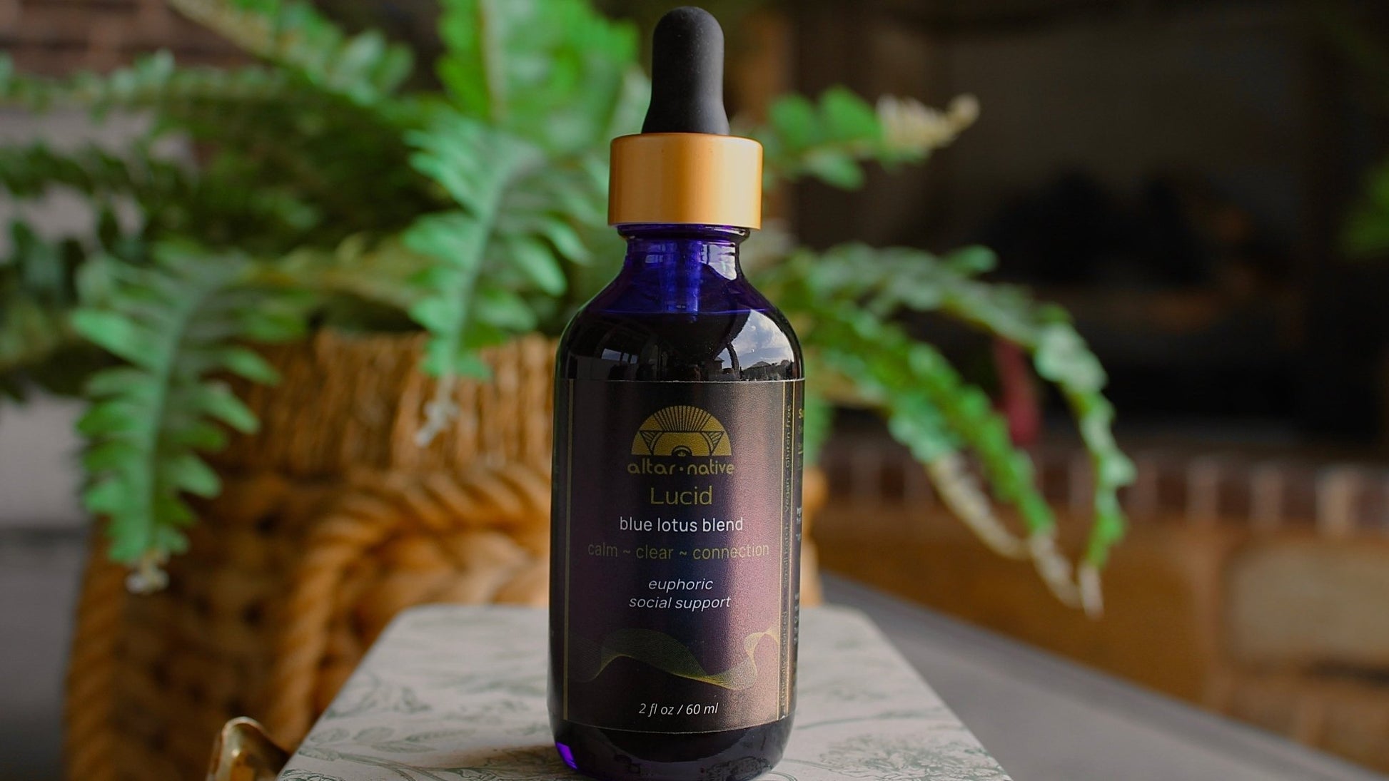 Altar Native - Lucid ✦ Blue Lotus Drops - Tincture - MaxCare Shop