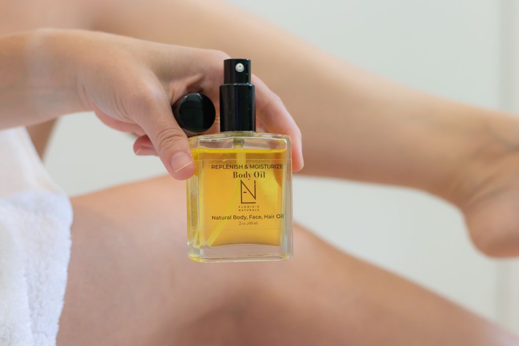 Elodies Naturals - Moisturizing Body Oil - Dry Touch - Body Products - MaxCare Shop