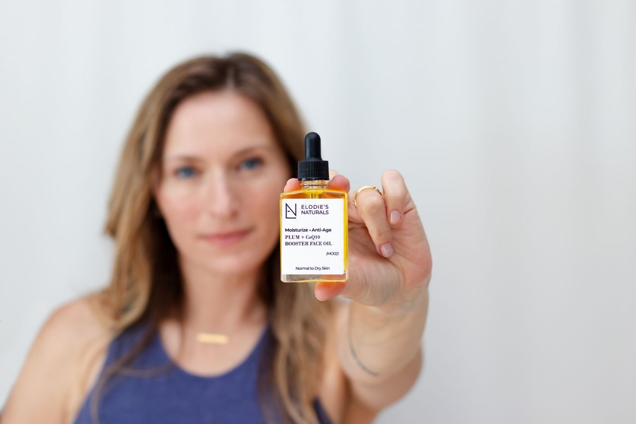 Elodies Naturals - Plum CoQ10 Booster Face Oil Serum - FACE SERUM - MaxCare Shop