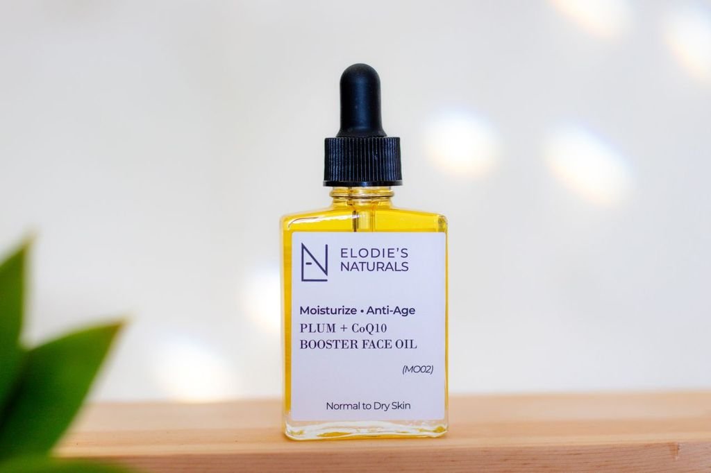 Elodies Naturals - Plum CoQ10 Booster Face Oil Serum - FACE SERUM - MaxCare Shop