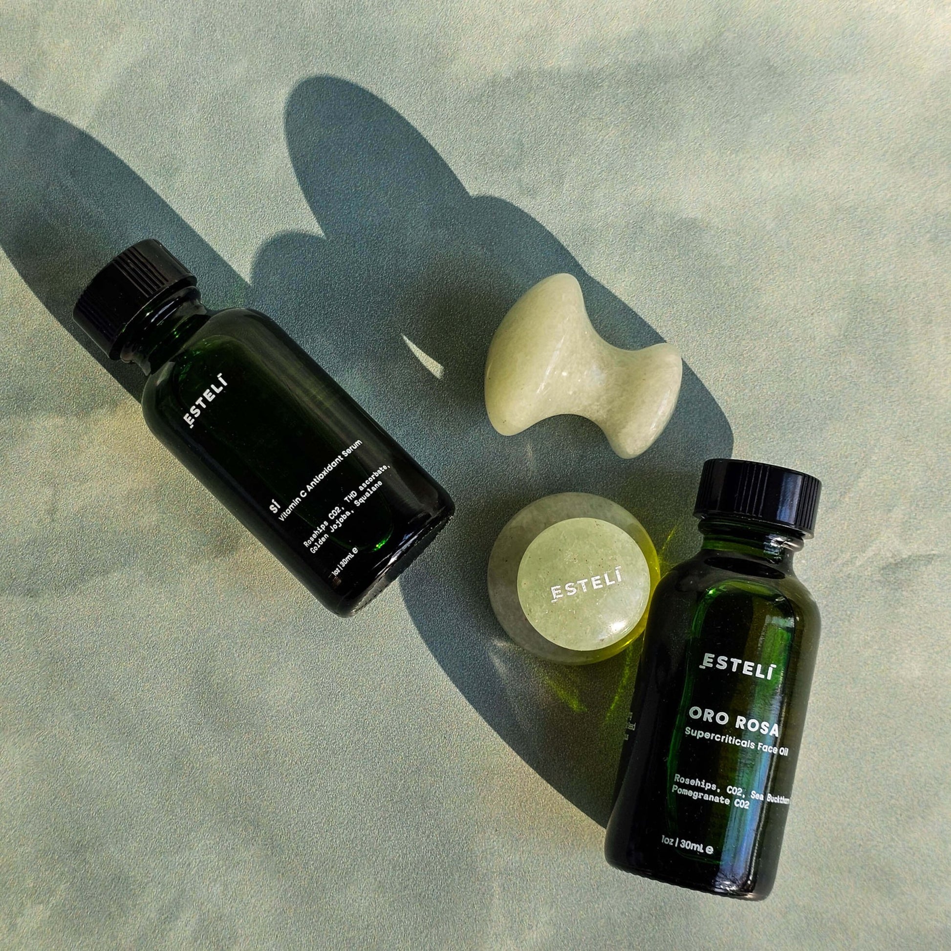 Esteli - Serums + Gua Sha Mushrooms Set - FACE - MaxCare Shop