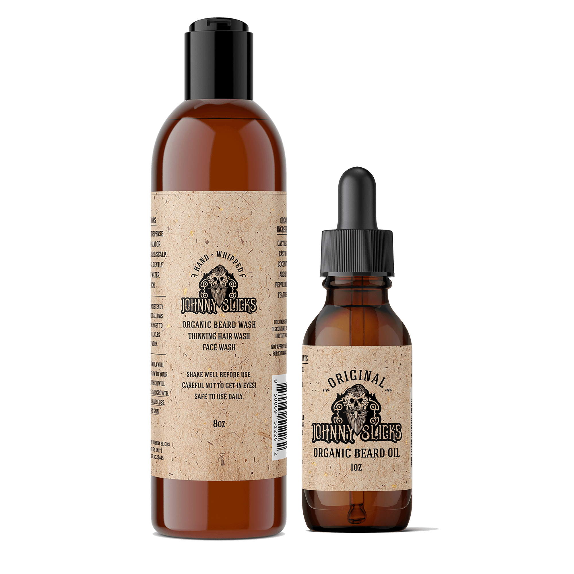 Johnny Slicks - Beard Growth Kit - Beard Oil - MaxCare Shop