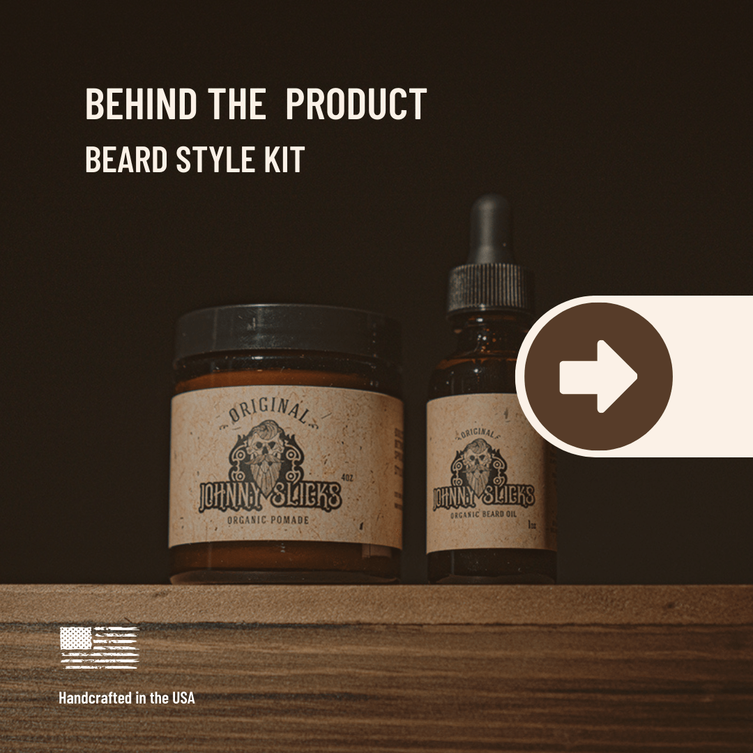 Johnny Slicks - Beard Style Kit - Pomade - MaxCare Shop