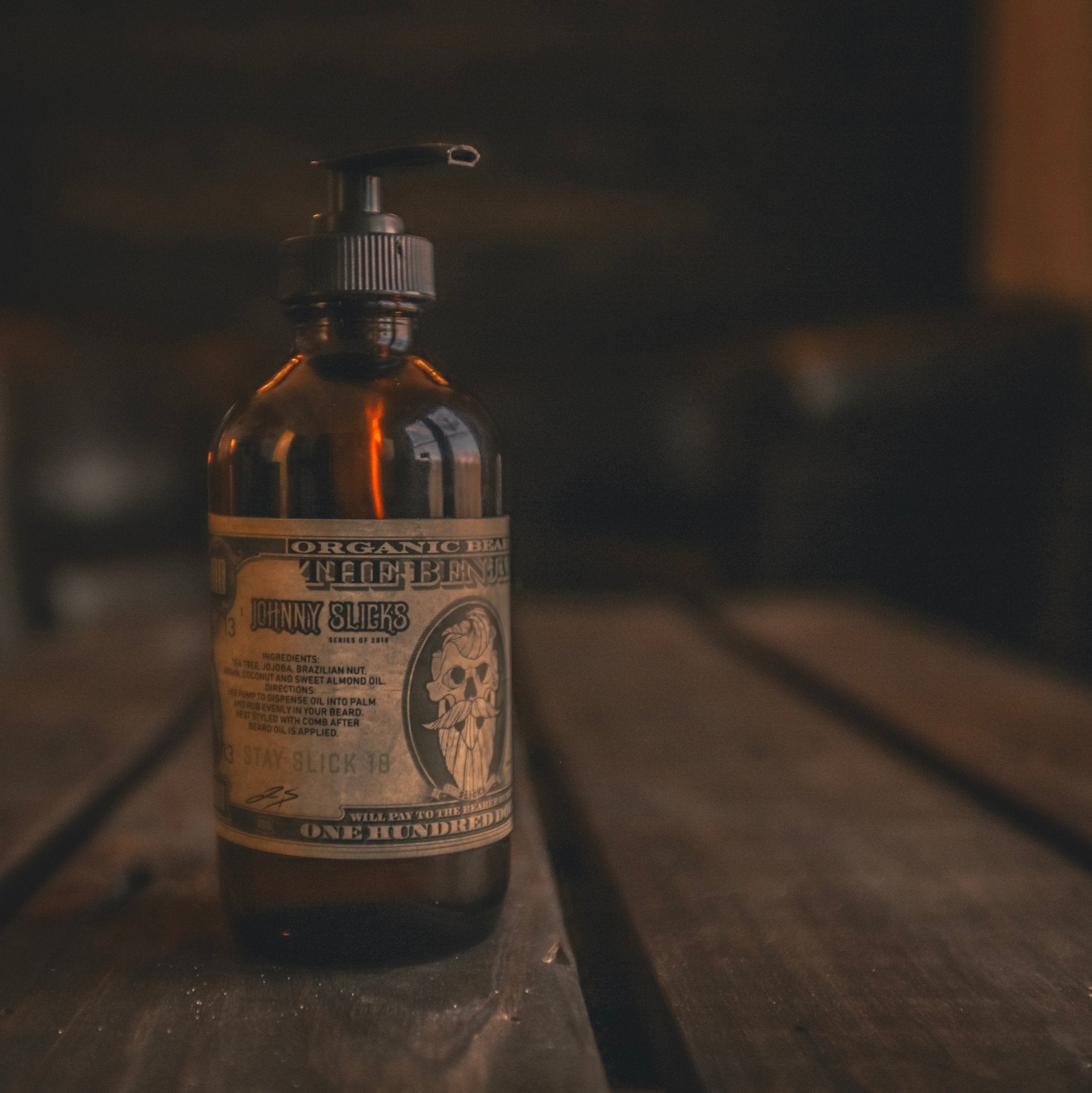 Johnny Slicks - Benjamin - Beard Oil - MaxCare Shop