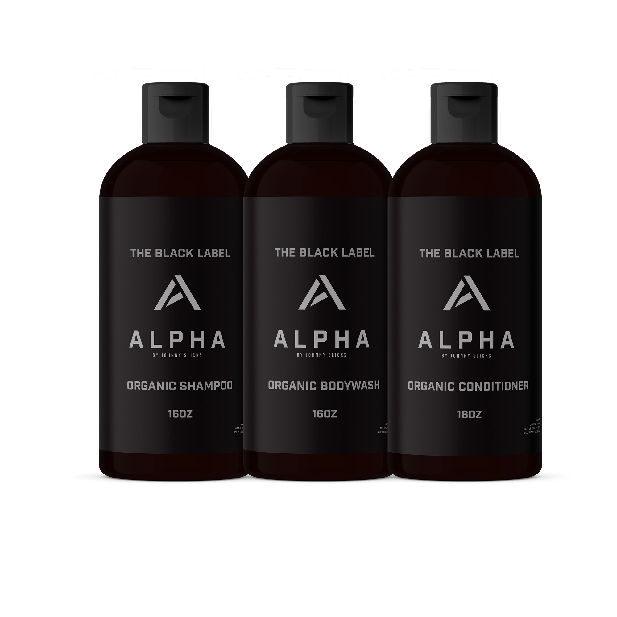 Johnny Slicks - Black Label Shower Set - MaxCare Shop