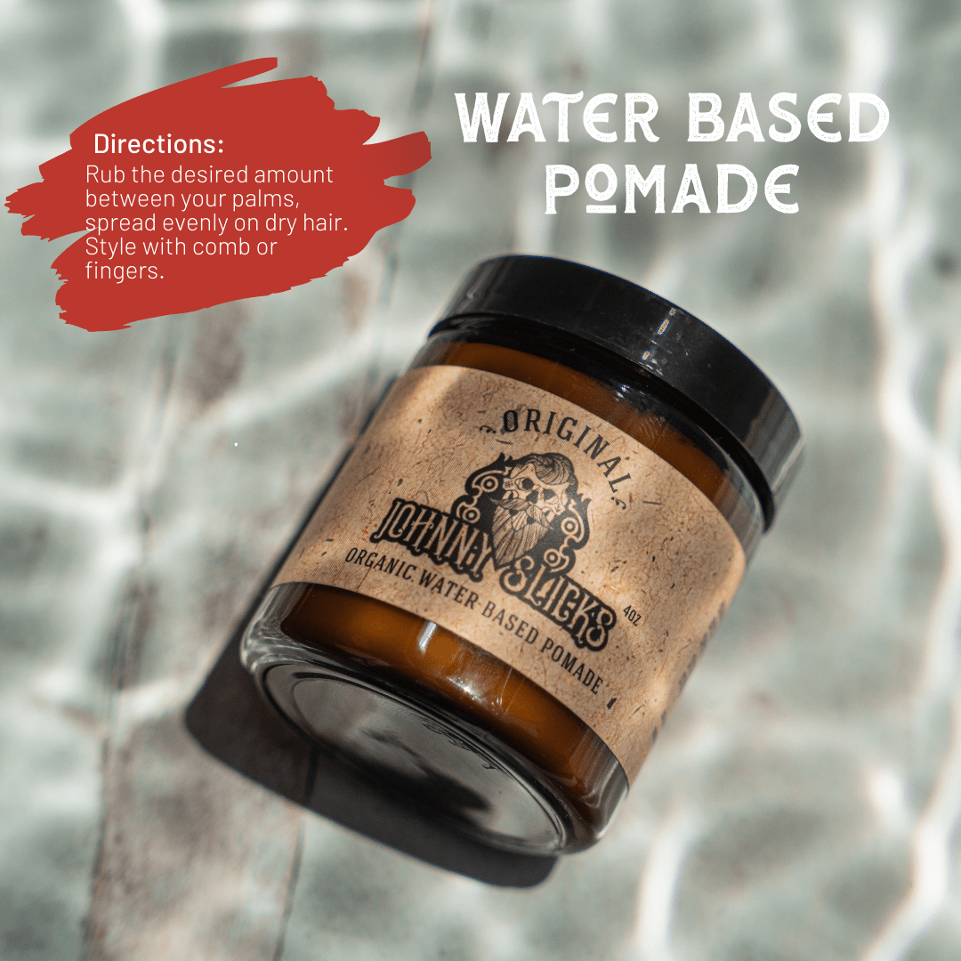 Johnny Slicks - Organic Water Based Pomade - Pomade - MaxCare Shop