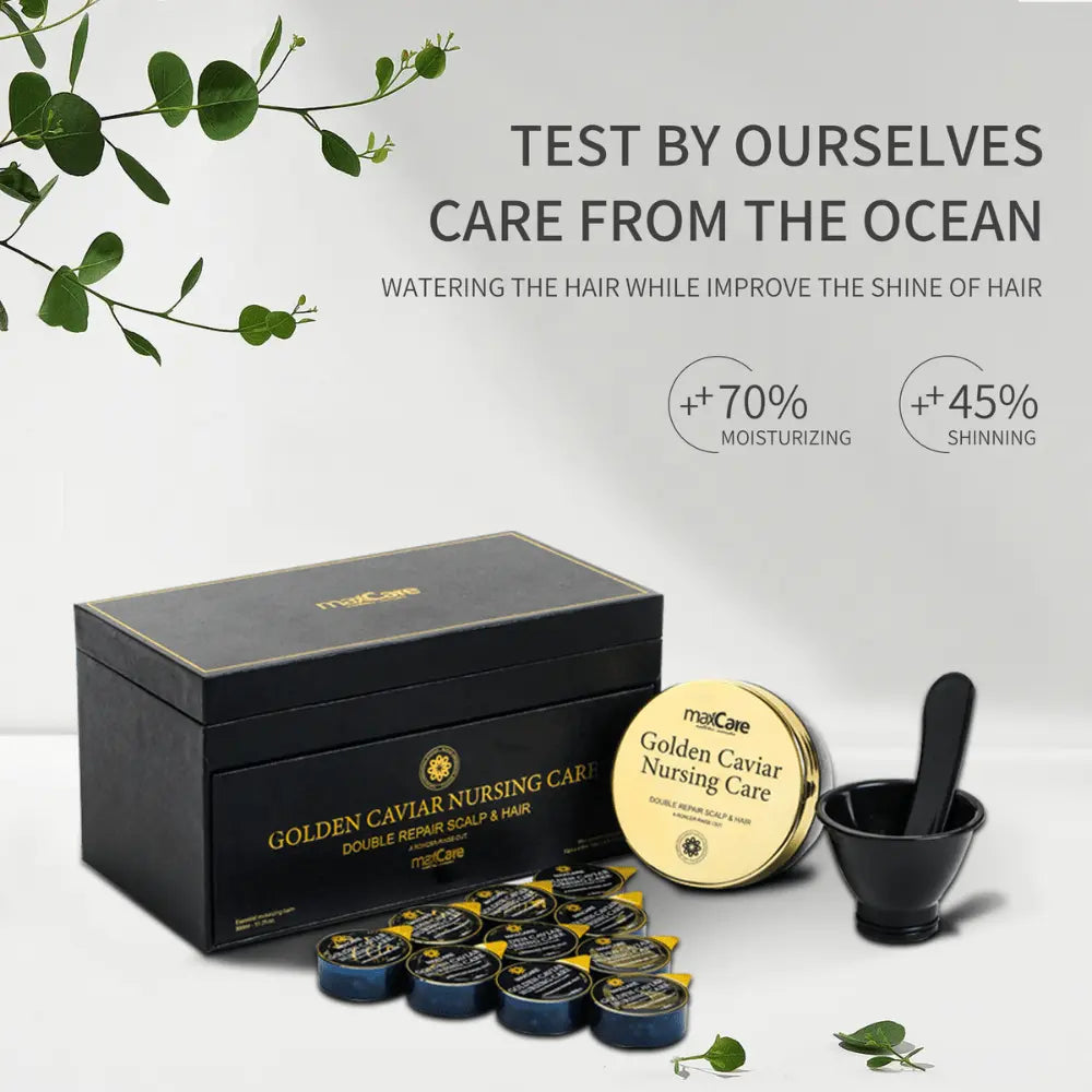 MaxCare - Golden Caviar Nursing Care Set - Hair Care Set - MaxCare Shop