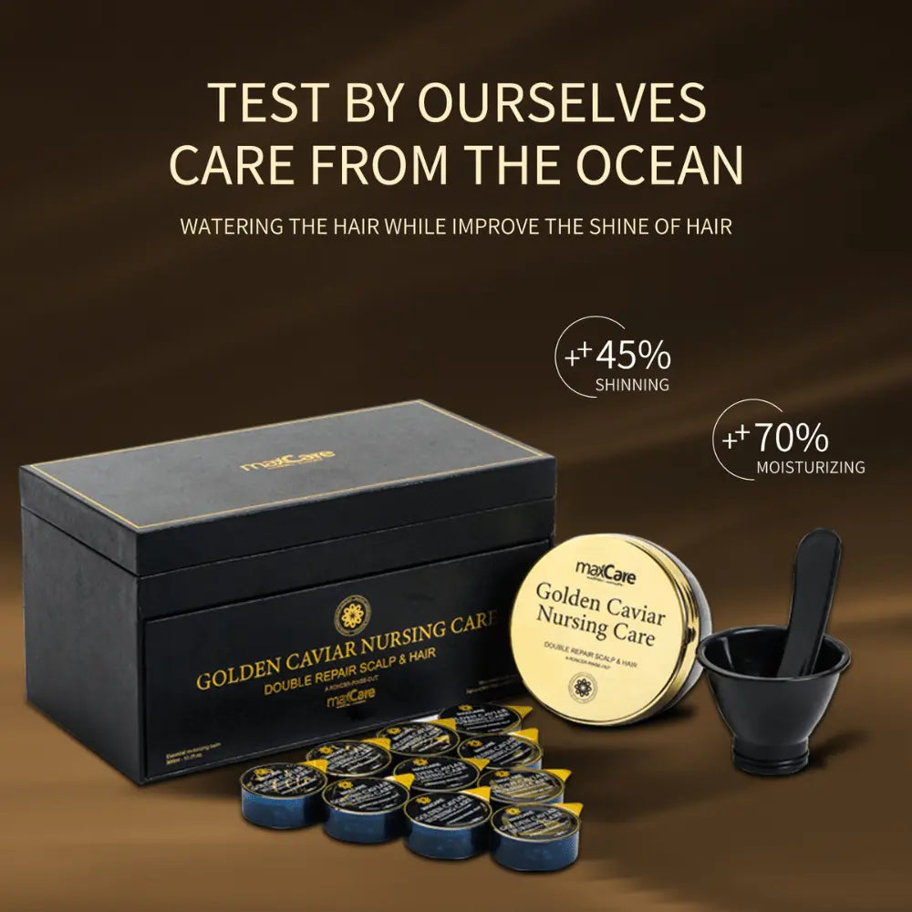 MaxCare - Golden Caviar Nursing Care Set - Hair Care Set - MaxCare Shop