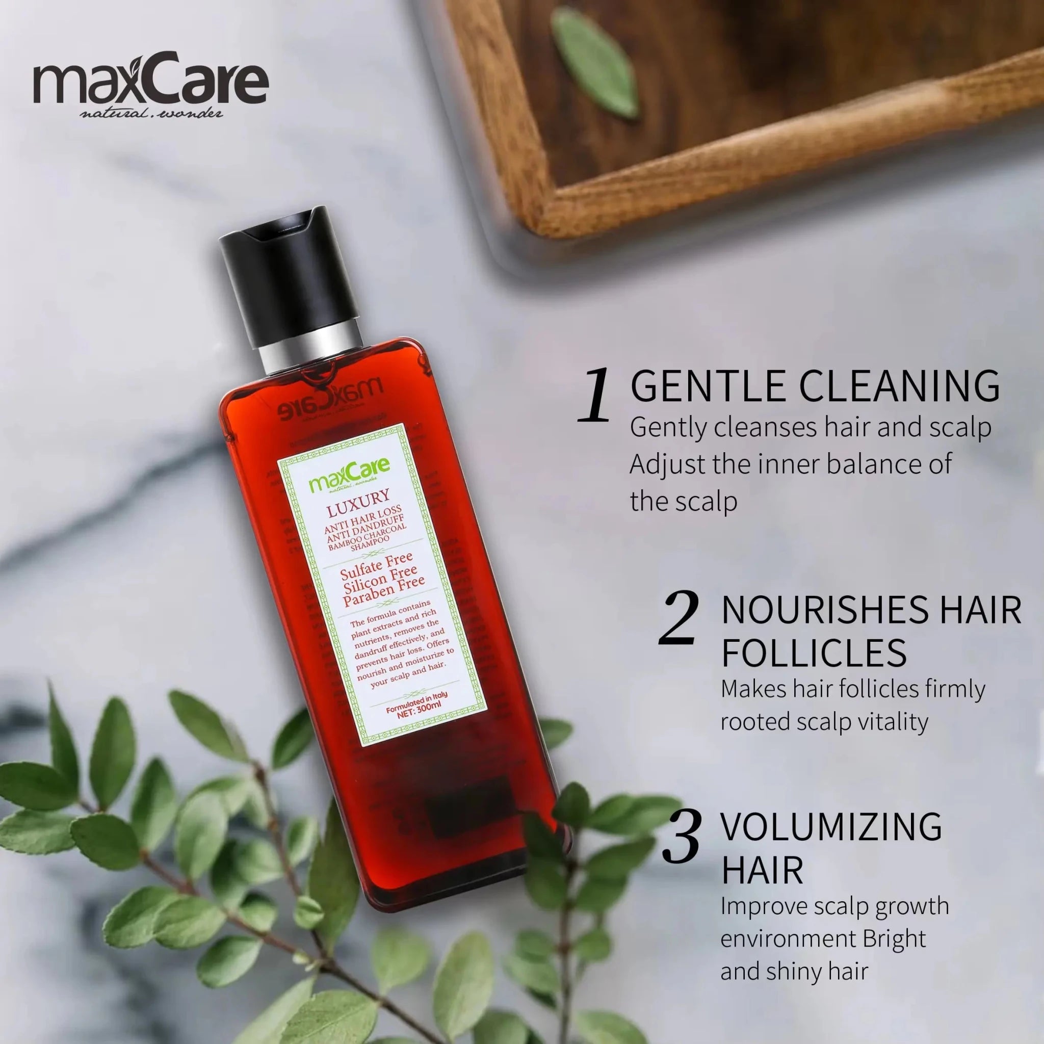 MaxCare Shop - MaxCare Luxury Anti-Hair Loss & Anti-Dandruff Shampoo - Shampoo - MaxCare Shop