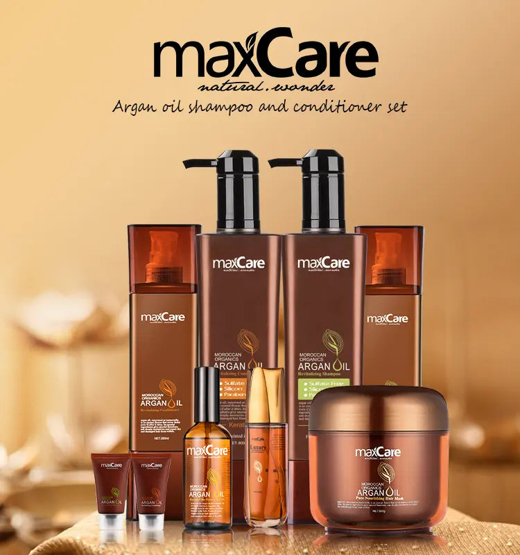 maxcare Argan Oil Collection, Shampoo, Conditioner, Hair oil Serum, Hair Mask