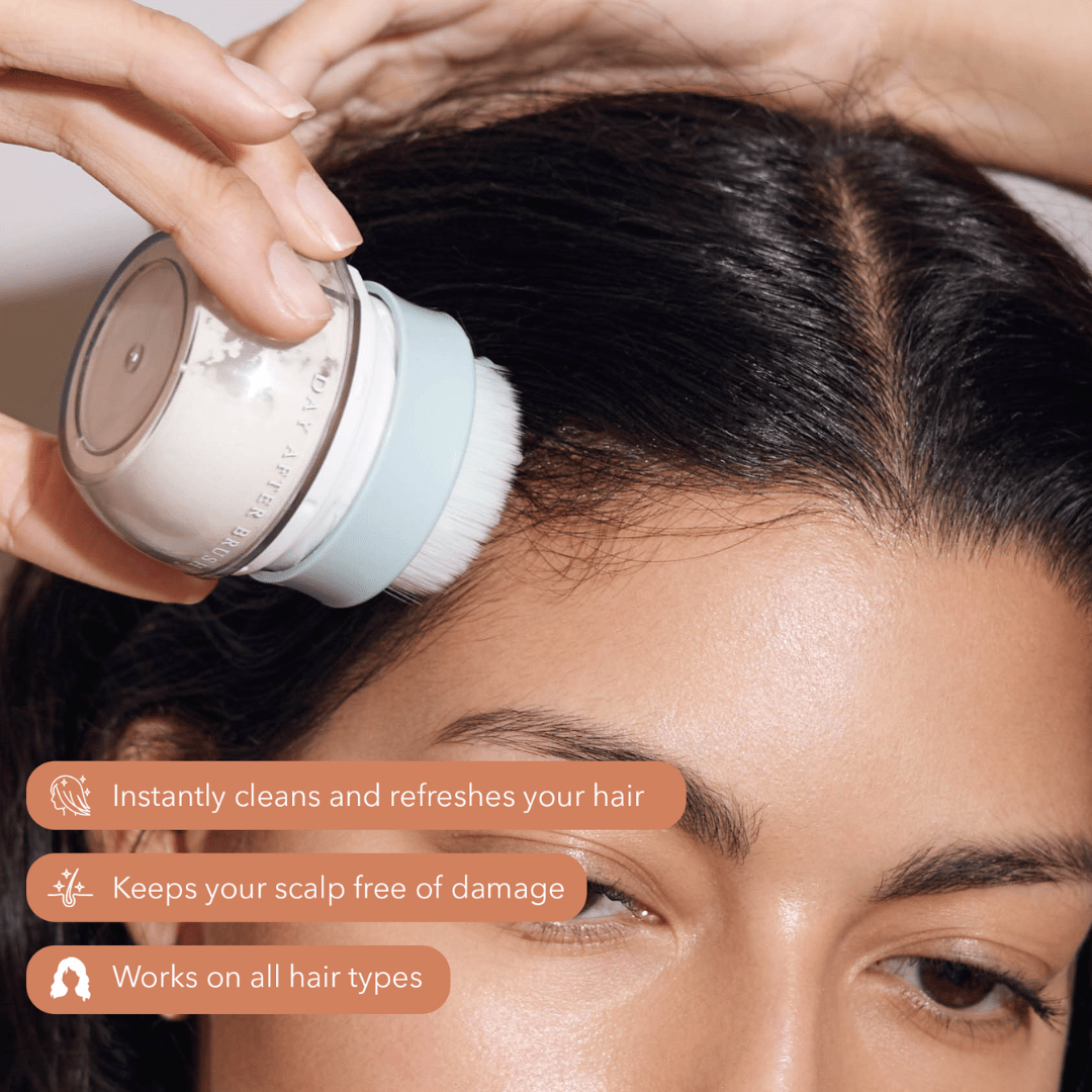 m'Chel Haircare - Day After™ Brush + 2 Refills Bundle Clean Dry Shampoo - Health & Beauty - MaxCare Shop