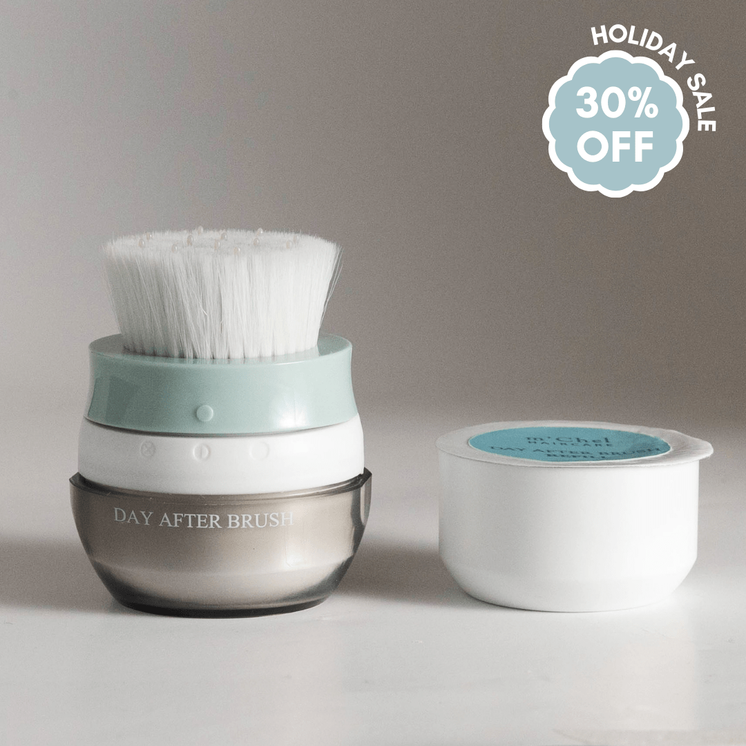 m'Chel Haircare - Day After™ Brush + Refill Bundle Clean Dry Shampoo - Health & Beauty - MaxCare Shop