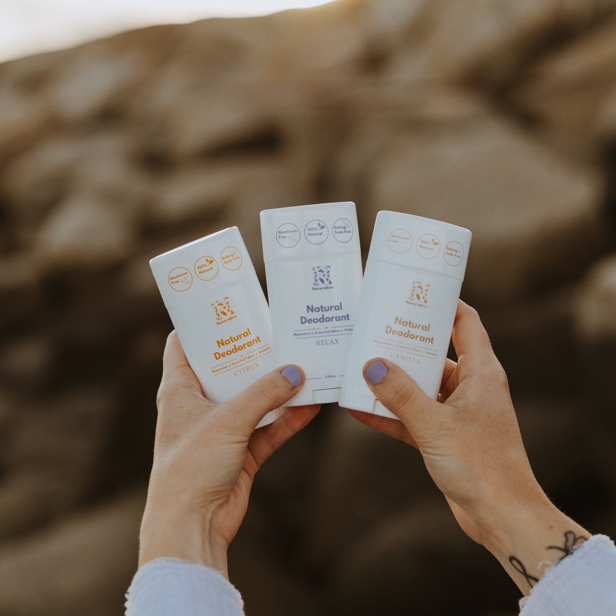 Naturallow - Natural Deodorant - Deodorant - MaxCare Shop