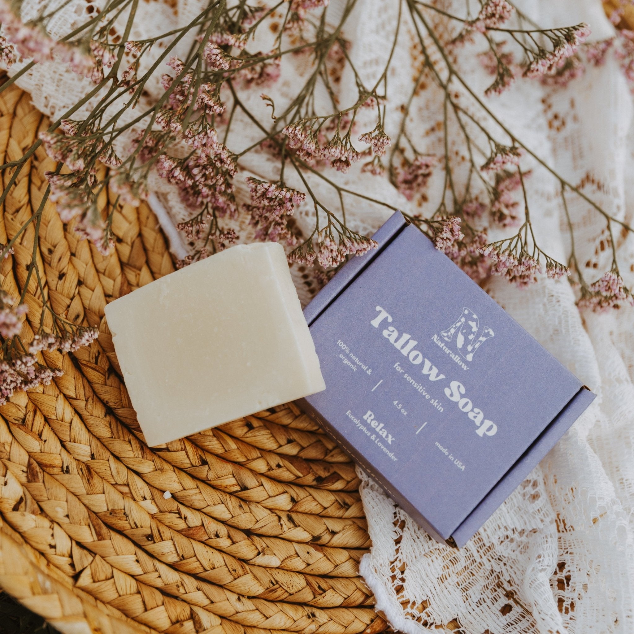 Naturallow - Tallow Soap - Bath - MaxCare Shop