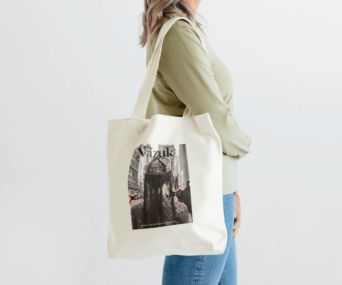 Nãzuk Beauty - Nazuk Beauty Cultural Fusion Tote Bag - tote bag - MaxCare Shop