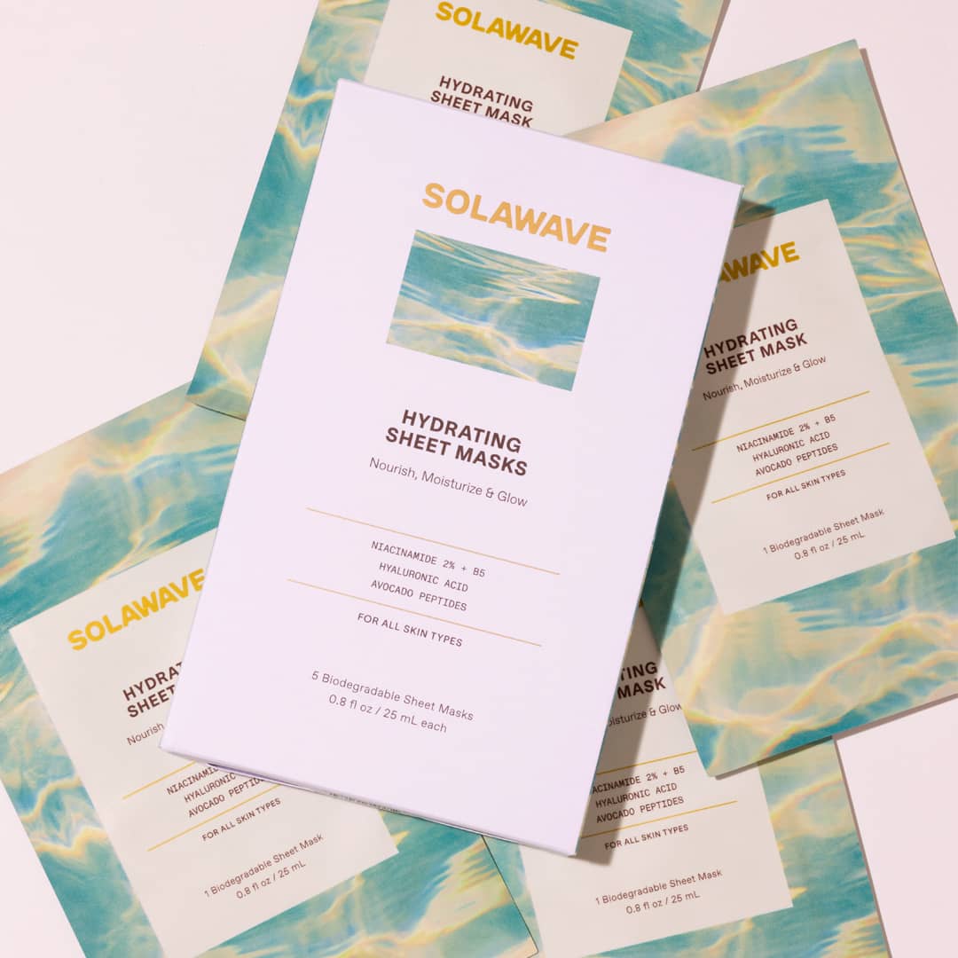 Solawave - Hydrating Sheet Mask - Skincare Topicals - MaxCare Shop