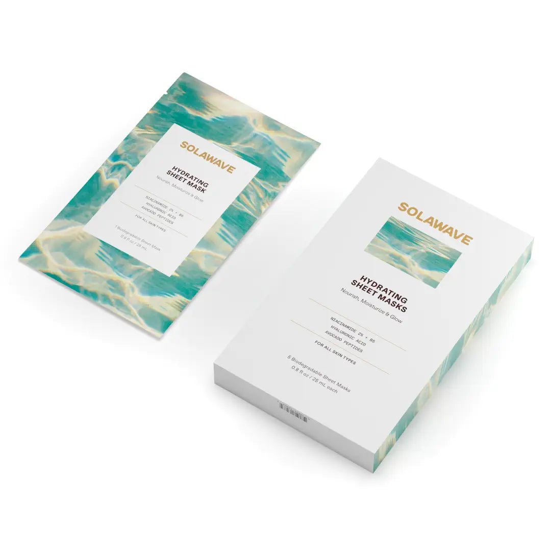 Solawave - Hydrating Sheet Mask - Skincare Topicals - MaxCare Shop