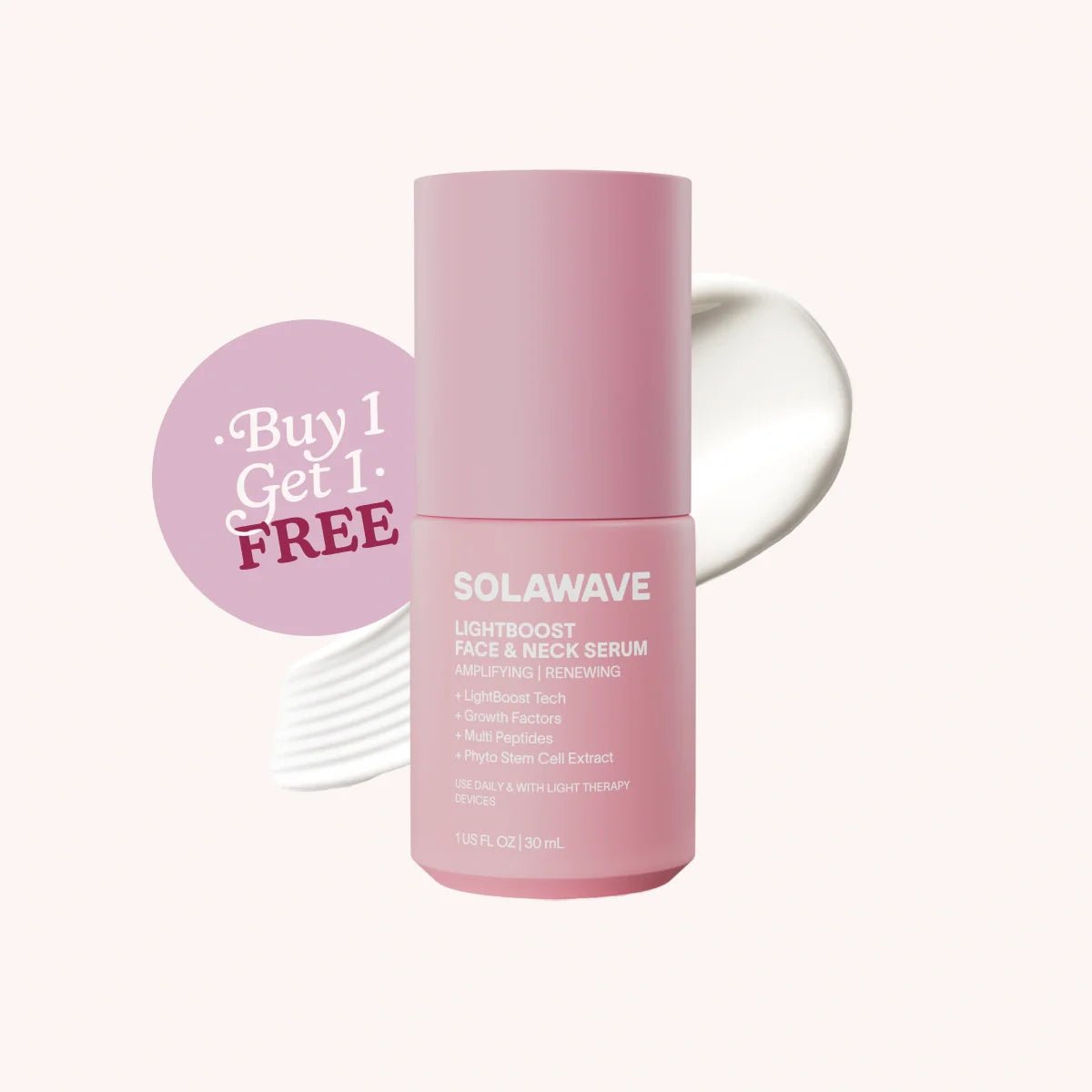Solawave - Light Therapy Boosting Face & Neck Serum - Skincare Topicals - MaxCare Shop