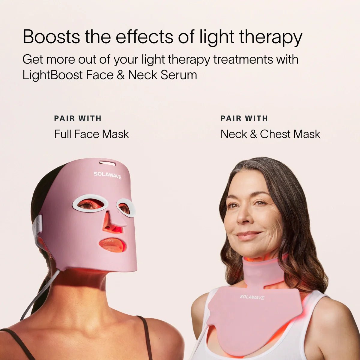 Solawave - Light Therapy Boosting Face & Neck Serum - Skincare Topicals - MaxCare Shop