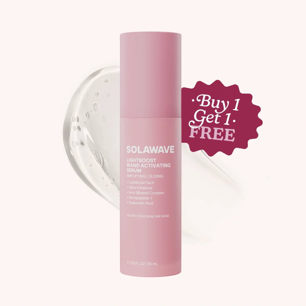 Solawave - Light Therapy Boosting Wand Activating Serum - Skincare Topicals - MaxCare Shop