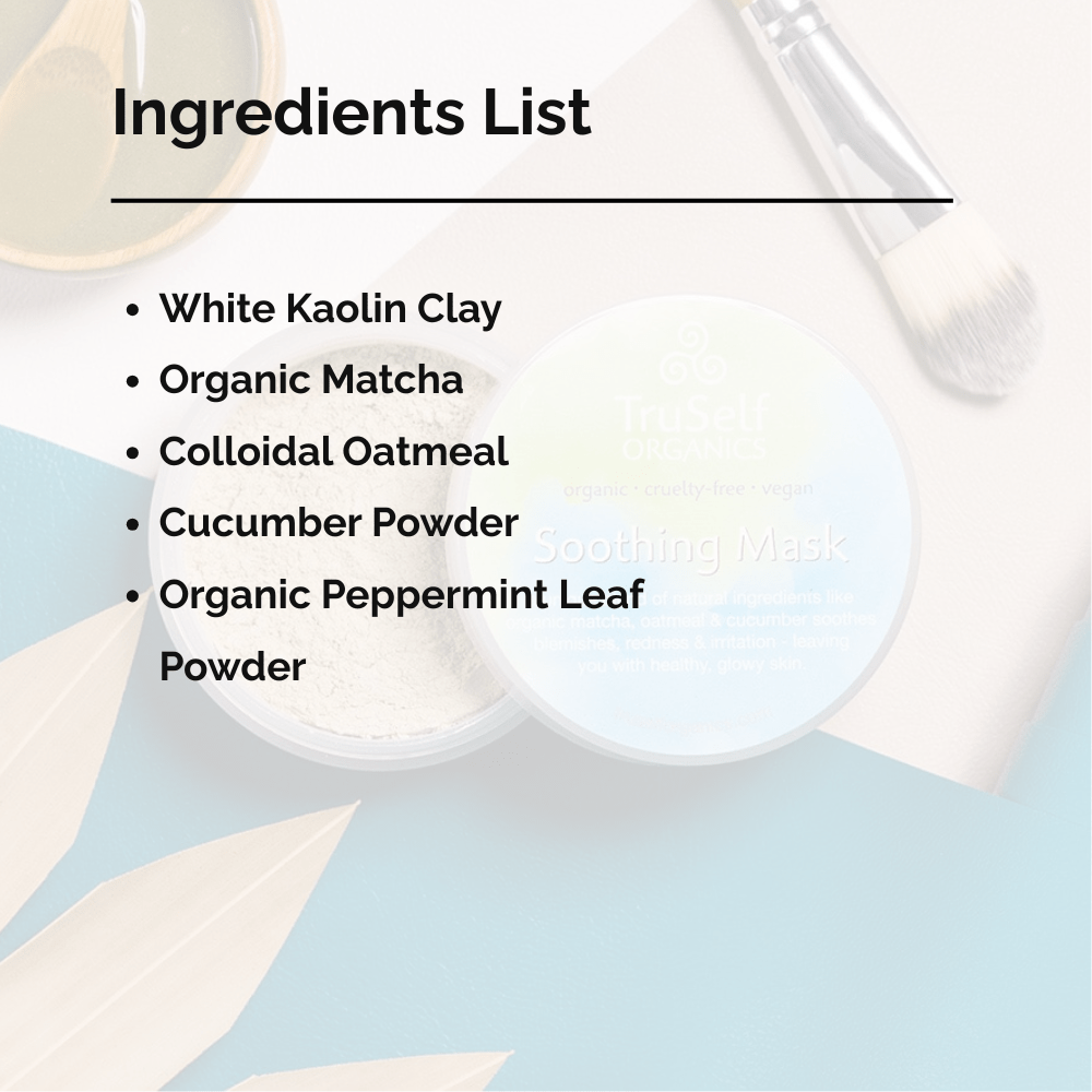 TruSelf Organics - 1oz Soothing Mask - Skin Care - MaxCare Shop