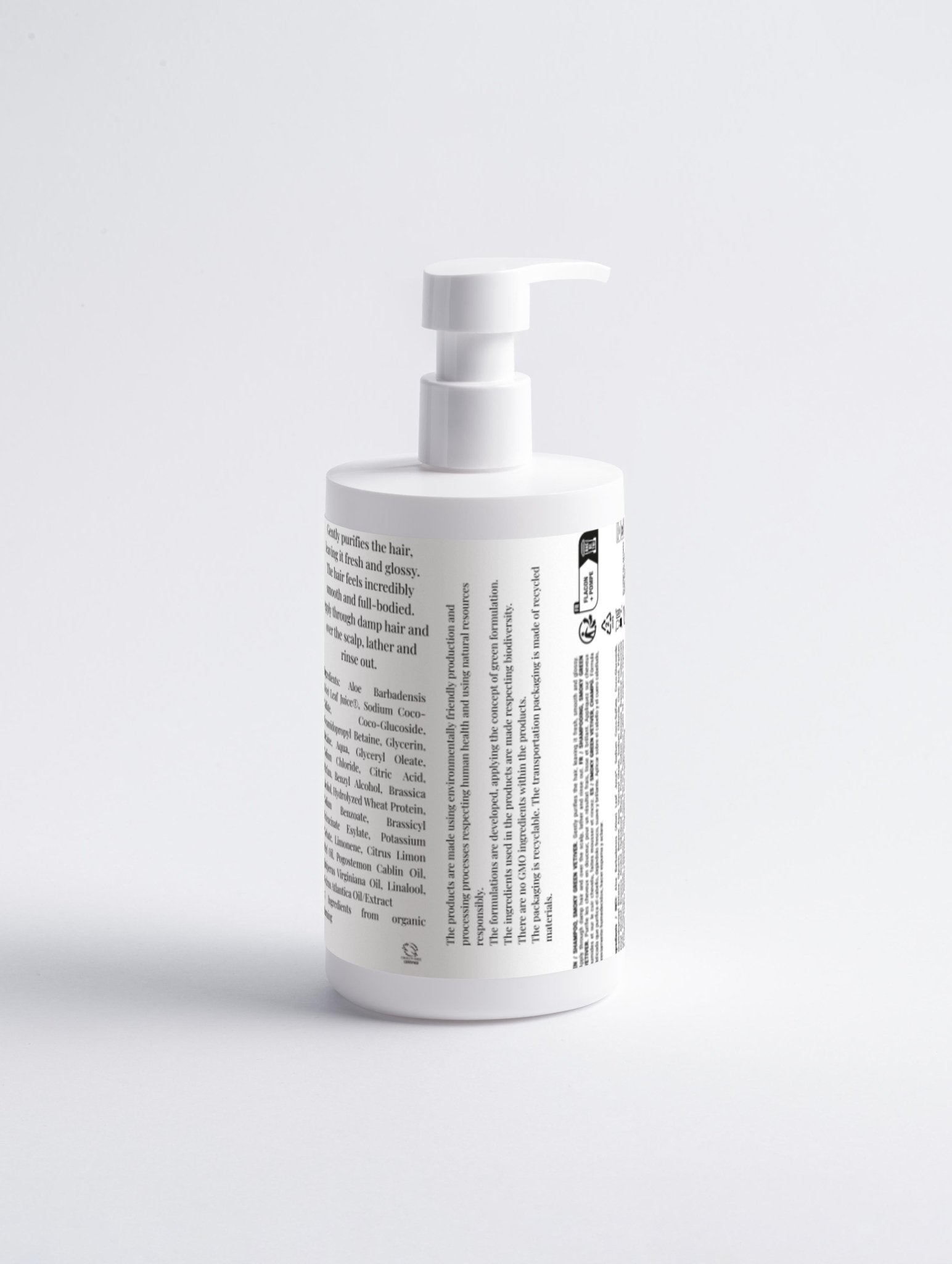 TruSelf Organics - Glossy Smoky Green Vetiver Shampoo - Hair Care - MaxCare Shop