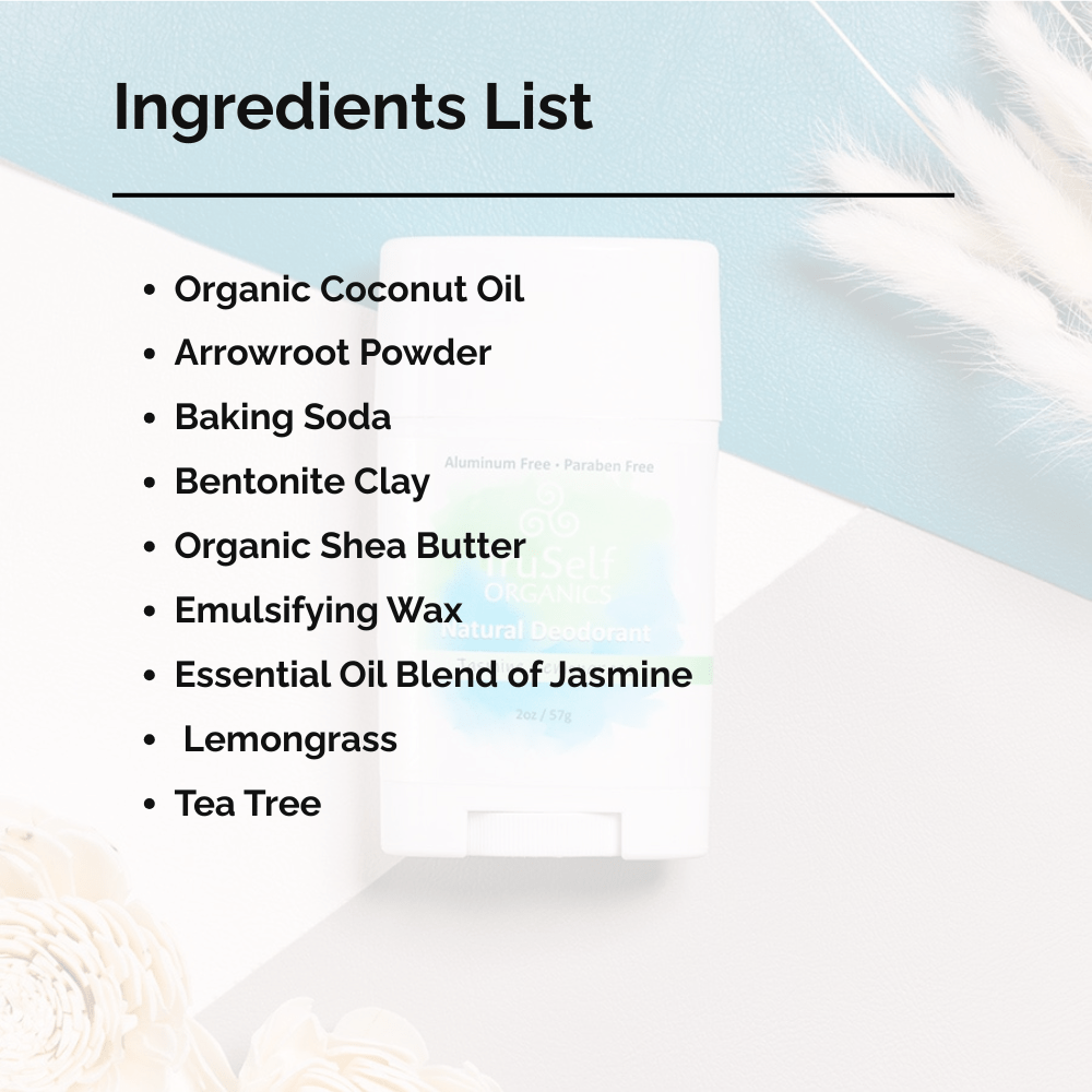 TruSelf Organics - Natural Deodorant - Skin Care - MaxCare Shop