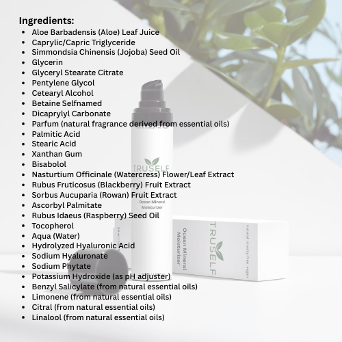 TruSelf Organics - Ocean Mineral Moisturizer - Skin Care - MaxCare Shop