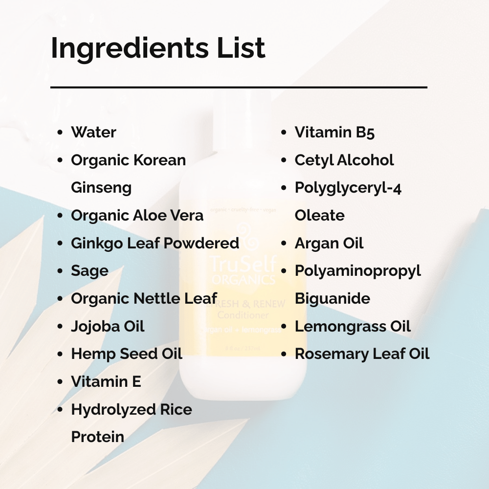 TruSelf Organics - Refresh & Renew Conditioner - Hair Care - MaxCare Shop
