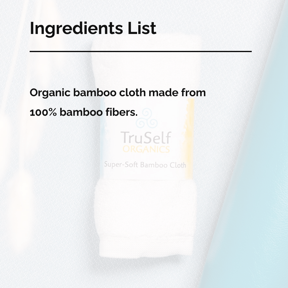 TruSelf Organics - Super - Soft Bamboo Cloth - Accessory - MaxCare Shop
